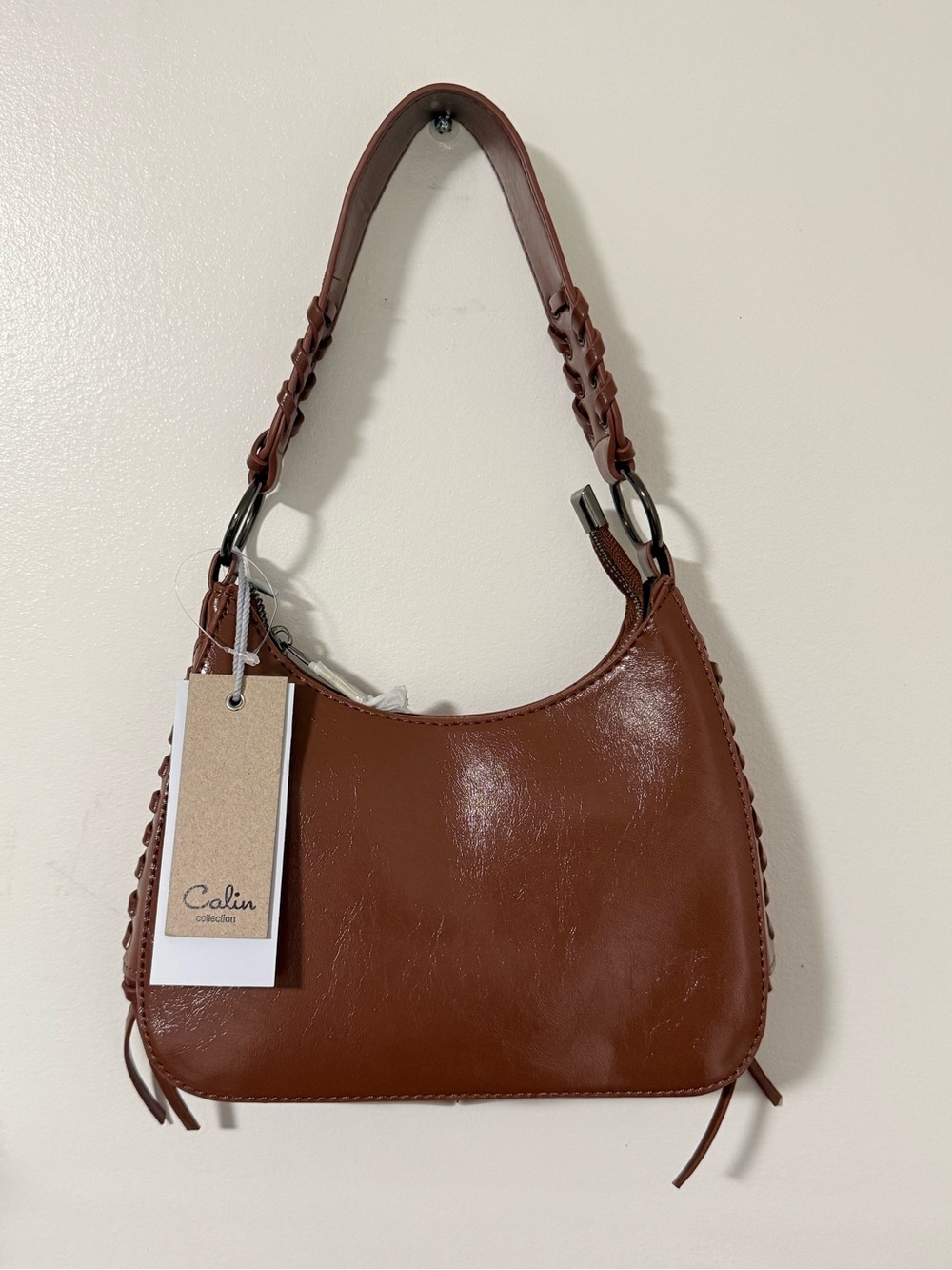 Calin Collection Brown Shoulder Bag — Sleek Women’s Shoulder Purse